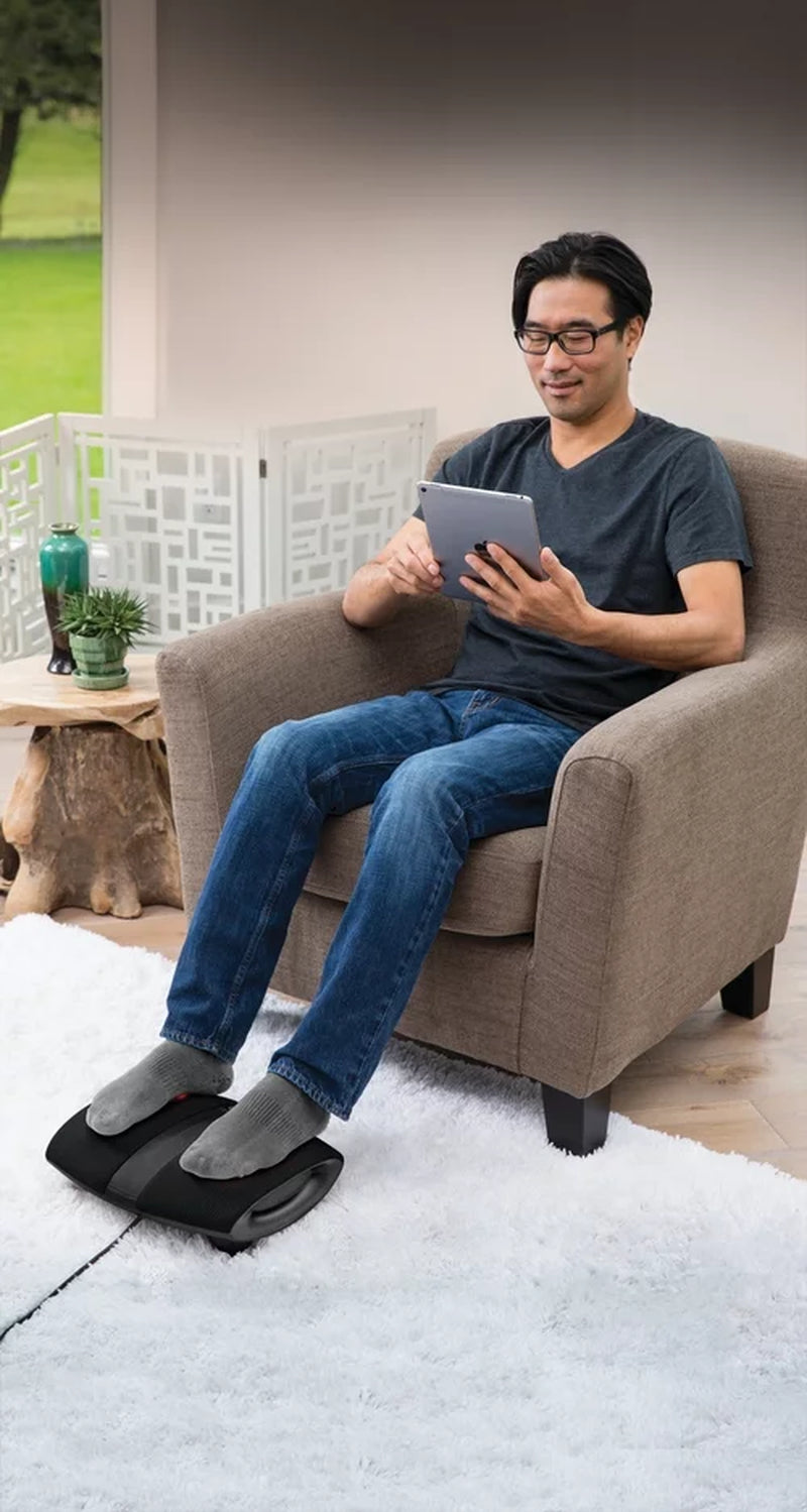 Shiatsu Select Foot Massager with Heat, Deep Kneading, Relaxing Massage, FMS-255H