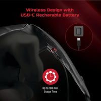 Shiatsu Pro Shiatsu Back and Neck Massager, Cordless Heated Neck and Shoulder Massager